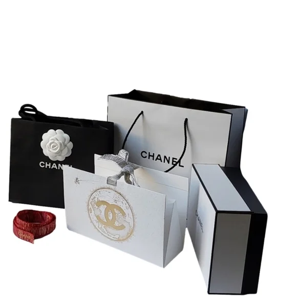 CHANEL BOX, HOLIDAY RIBBON PACKAGES